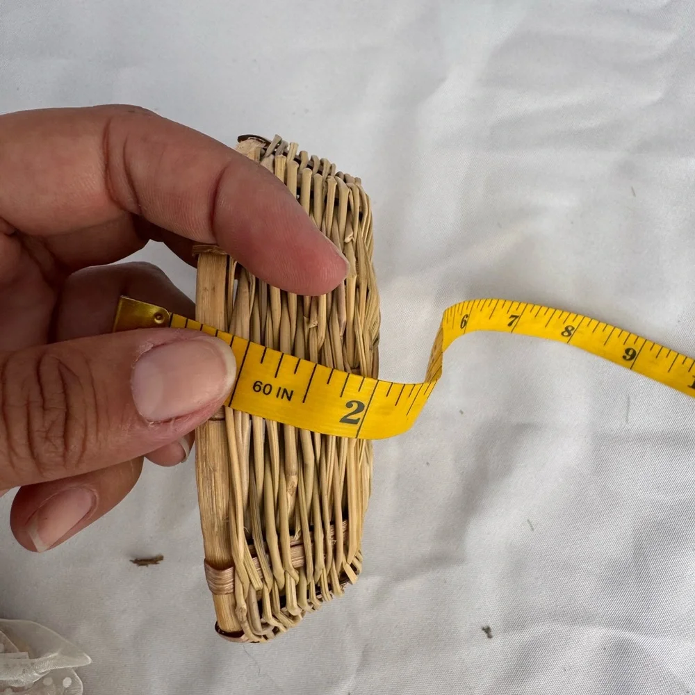 🌼$5🌼Natural Woven Basket/ small basket great for jewelry, rings